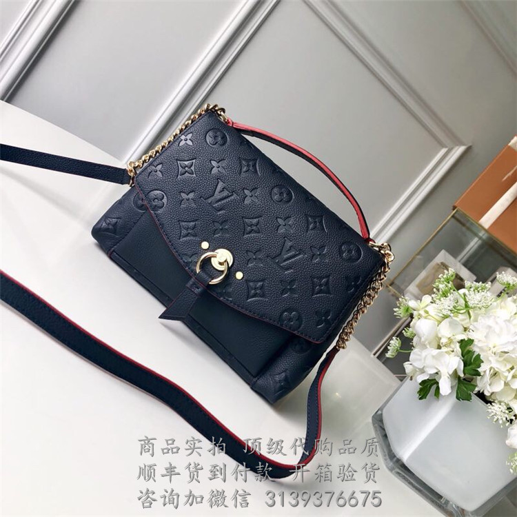 LV 海军蓝 M43781 Blanche BB手袋