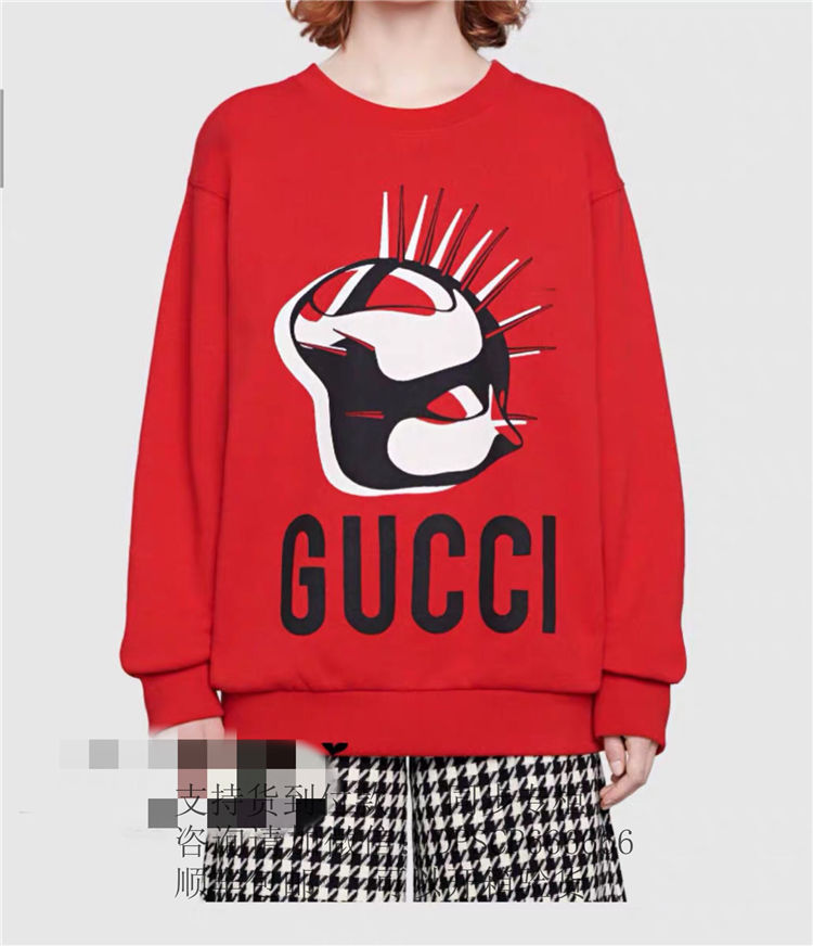 古驰/gucci 官网专享古驰宣言系列廓形卫衣 469250 xj