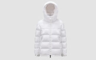 蒙口睐/Moncler 白色连帽 Maire经典短款女士羽绒服夹克外套