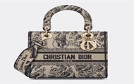 DIOR M0565OOMP 女士米色 中号 LADY D-LITE 手袋