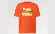 LV/路易威登 橙色 棉质短袖圆领衫 1AFQQZ