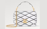 LV/路易威登 白色 羊皮 GO-14 中号手袋 M22890