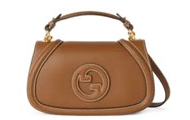 Gucci/古驰 棕色 Gucci Blondie系列中号手提包 815716