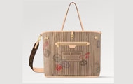 LV/路易威登 淡褐色 NEVERFULL BANDOULIÈRE INSIDE OUT 大号手袋 M11948