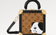 LV/路易威登 黄花 小狗 MINI SQUARE TRUNK DALMATIEN 手袋 M11206