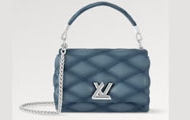 LV/路易威登 蓝色 羊皮 GO-14 中号手袋 M12434