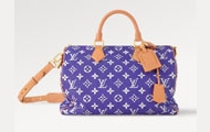 LV/路易威登 女士紫色 SPEEDY P9 BANDOULIÈRE 25 手袋 M11562