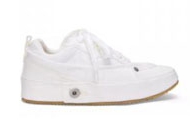 LOEWE/罗意威 女士白色 单宁布解构运动鞋 L814282X59