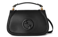 Gucci/古驰 黑色 Gucci Blondie系列中号手提包 815716