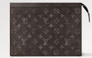 LV/路易威登 灰色 POCHETTE VOYAGE 中号手拿包 M11764