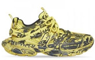 BALENCIAGA/巴黎世家 男士黄色 TRACK GRAFFITI 运动鞋 542023W3RRA7810