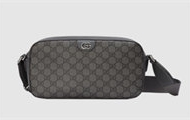 GUCCI 767190 男士灰色 Ophidia 中号邮差包