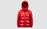 蒙口睐/Moncler 红色连帽 Maire经典短款女士羽绒服夹克外套