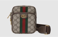 GUCCI 752565 男士乌木色 Ophidia GG 迷你手袋