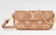 LV/路易威登 奶茶色 WALLET ON CHAIN IVY 手袋 M12758